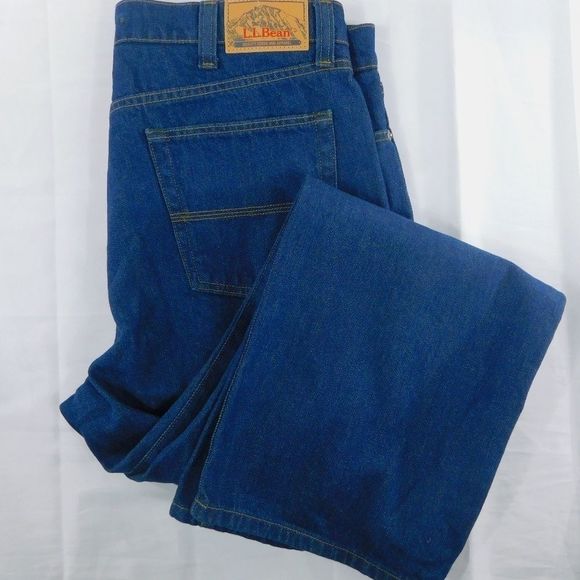 L.L. Bean Other - L.L. Bean Natural Fit Dark Denim Jean